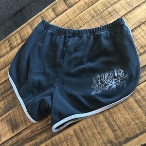 American Apparel Morbid Angel Death Metal Booty Shorts